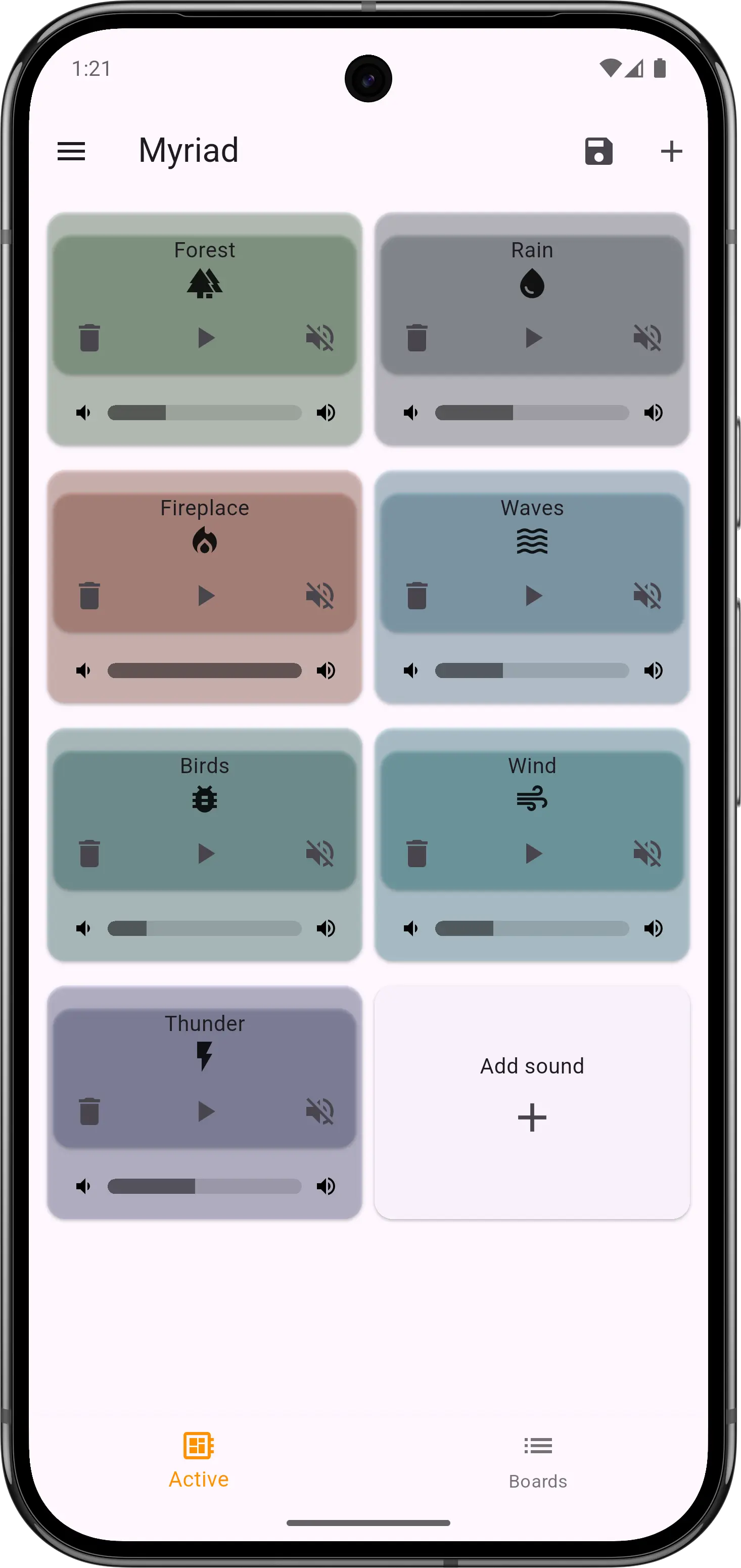 Screenshot Soundboard